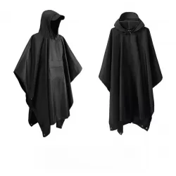 Hete Regencape 3 In 1 Regenponcho Met Capuchon Multifunctionele Regenjas Poncho Regenponcho Volwassene