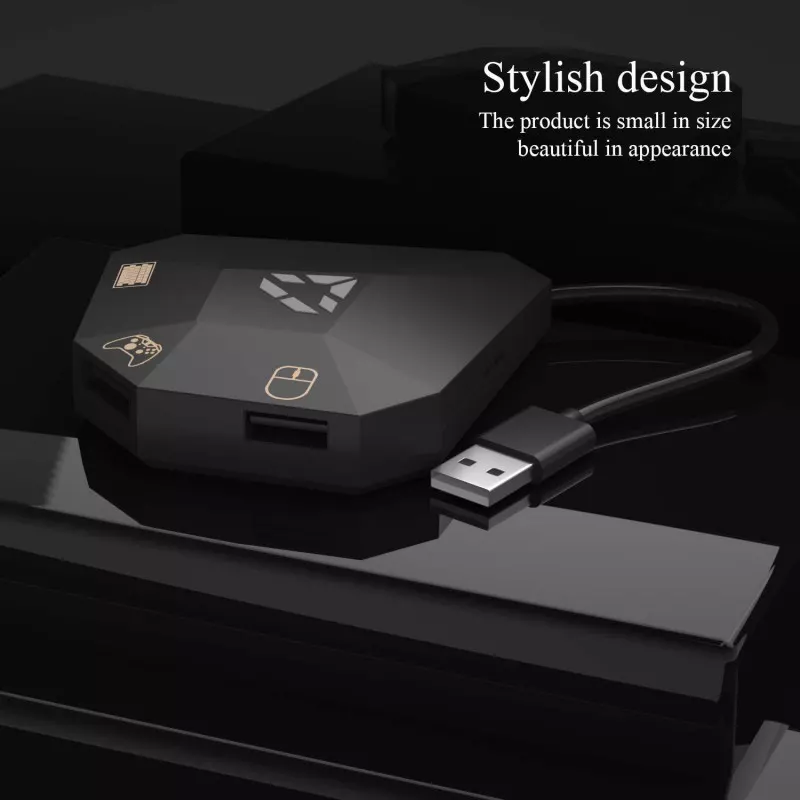 INF Muis-/toetsenbordadapter compatibel met Nintendo Switch, PS4, Xbox