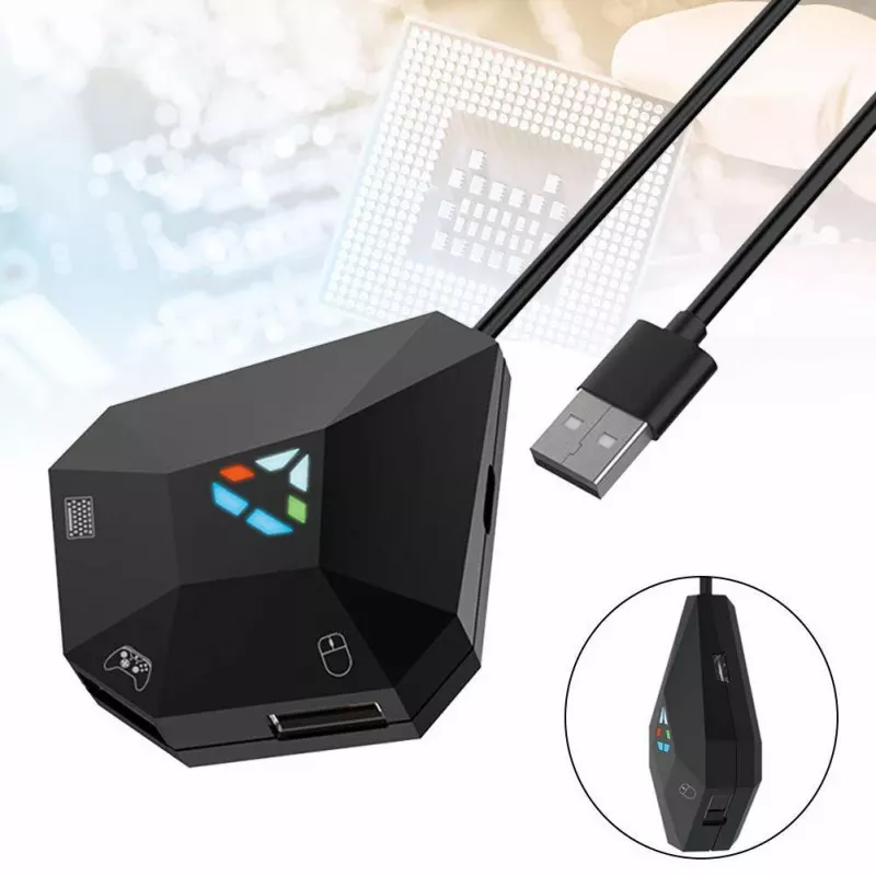 INF Muis-/toetsenbordadapter compatibel met Nintendo Switch, PS4, Xbox
