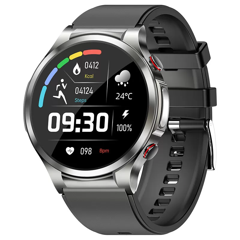 Smartwatch met ECG, hartslag, bloedzuurstof, slaapmonitor